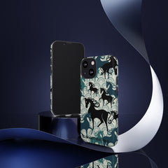 The Naughty Equestrian Atomic Horse iPhone Tough Case