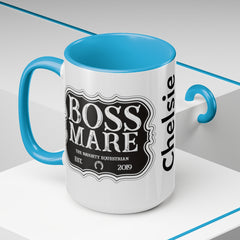 Custom Horse Mug, Boss Mare Mug - The Naughty Equestrian
