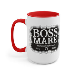 Custom Horse Mug, Boss Mare Mug - The Naughty Equestrian