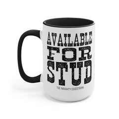 Available for Stud Horse Mug, Custom Horse Coffee Mug - The Naughty Equestrian