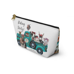 The Naughty Equestrian Riding Dirty Farm Animal Makeup Bag