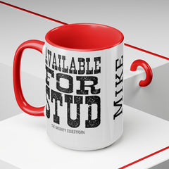 Available for Stud Horse Mug, Custom Horse Coffee Mug - The Naughty Equestrian