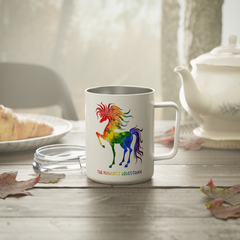 Rainbow Horse Western Mug, Camp Cup
