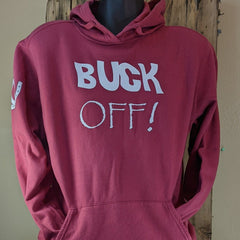 The Naughty Equestrian Buck Off Western Horse Hoodie