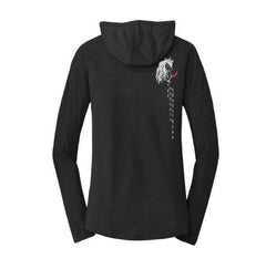 The Naughty Equestrian Western Horse Bucking Ride Graphic Long Sleeve Tee