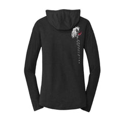 The Naughty Equestrian Horseback Riding Graphic Long Sleeve Tee