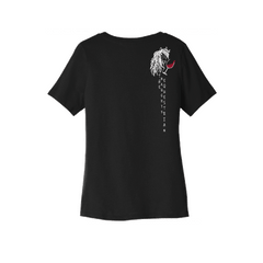 The Naughty Equestrian Horseback Riding Graphic Short Sleeve Tee