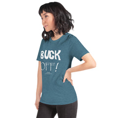 The Naughty Equestrian Buck Off Western Graphic Tee